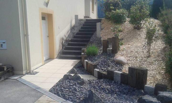 Aménagement extérieur maison Remiremont